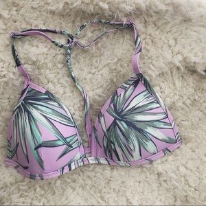 Victoria’s Secret PINK T-Back Triangle Palm Swim